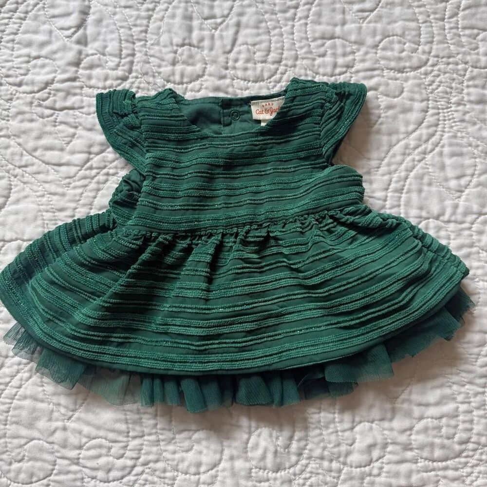 Cat-jack Women's Green Dress